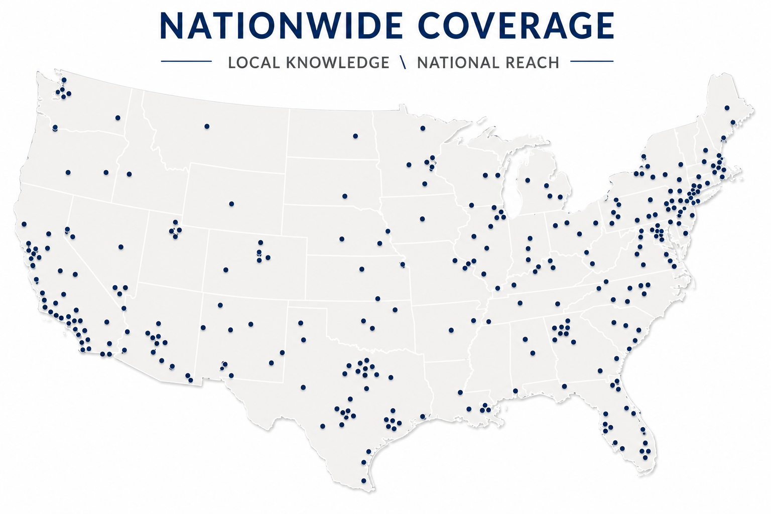 United States Service Coverage Map